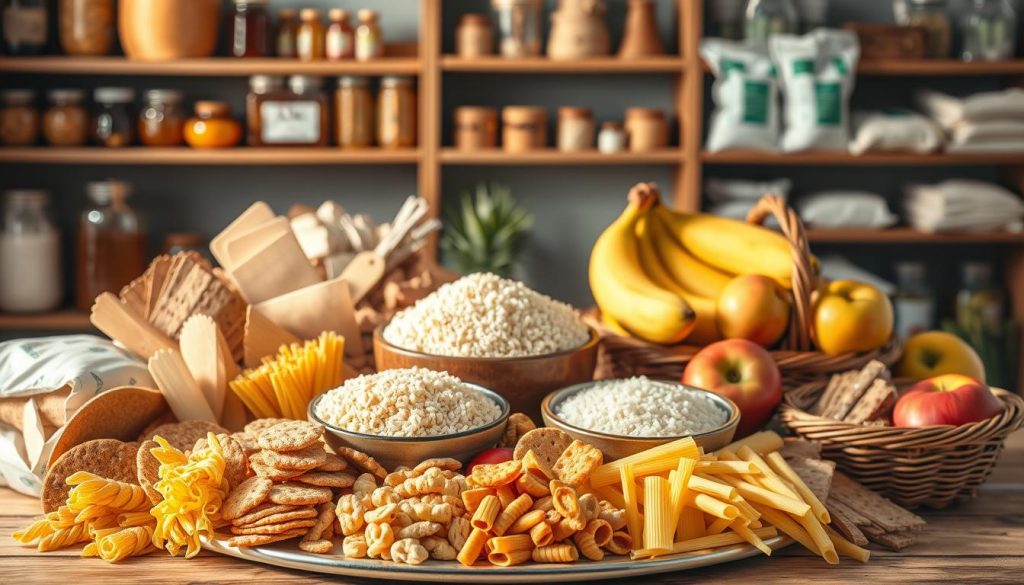 примеры продуктов с углеводами