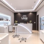 Интерьер салона красоты Love Laser в Чернигове, топ 10 салон красоты Чернигов