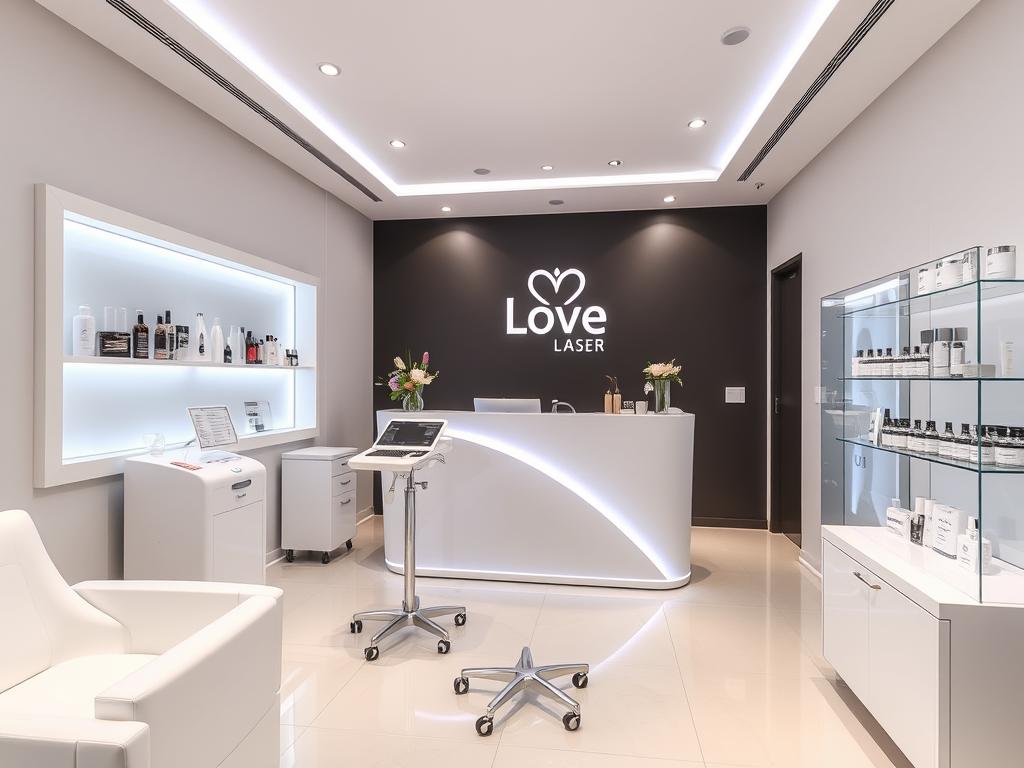 Интерьер салона красоты Love Laser в Чернигове, топ 10 салон красоты Чернигов