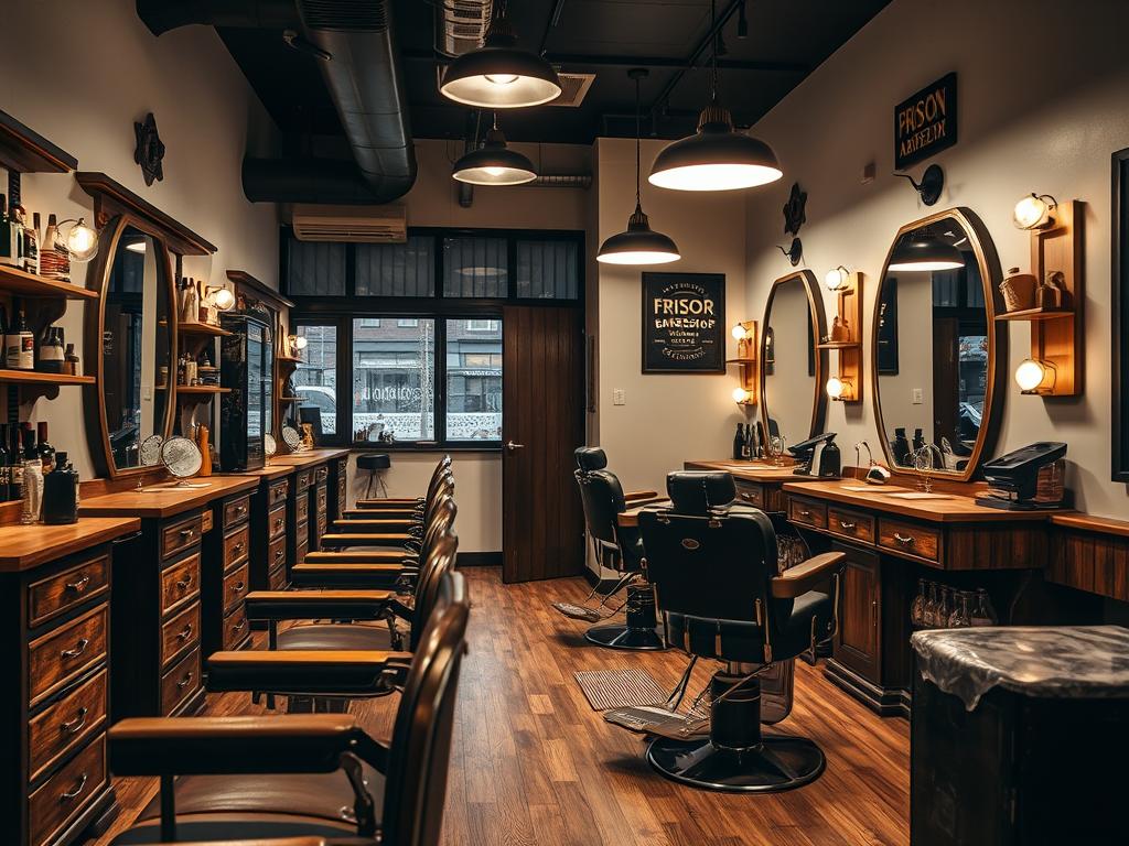Інтер'єр Frisor Barbershop у Миколаєві