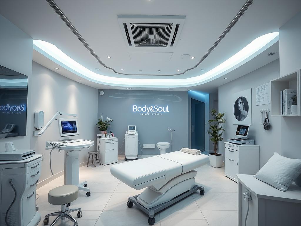 Інтер'єр студії Body&Soul у Миколаєві