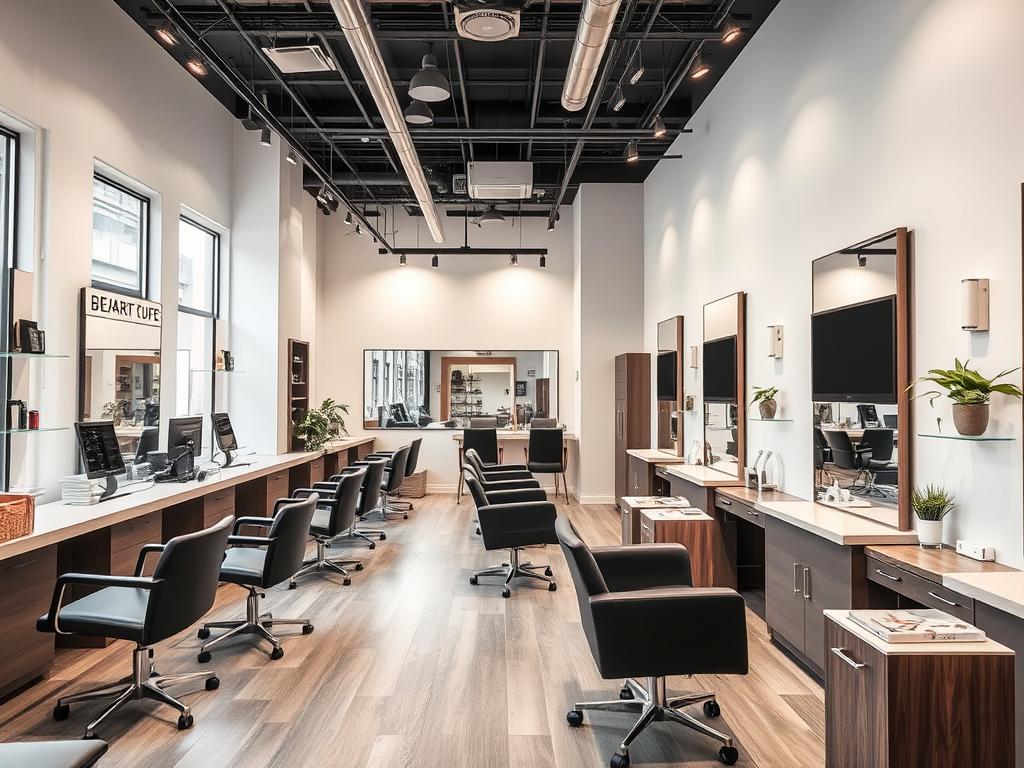 Салон красоты Nl Beauty Space в Черновцах - інтер'єр та обладнання