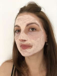face mask skincare clay