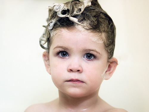 shampoo hair wash